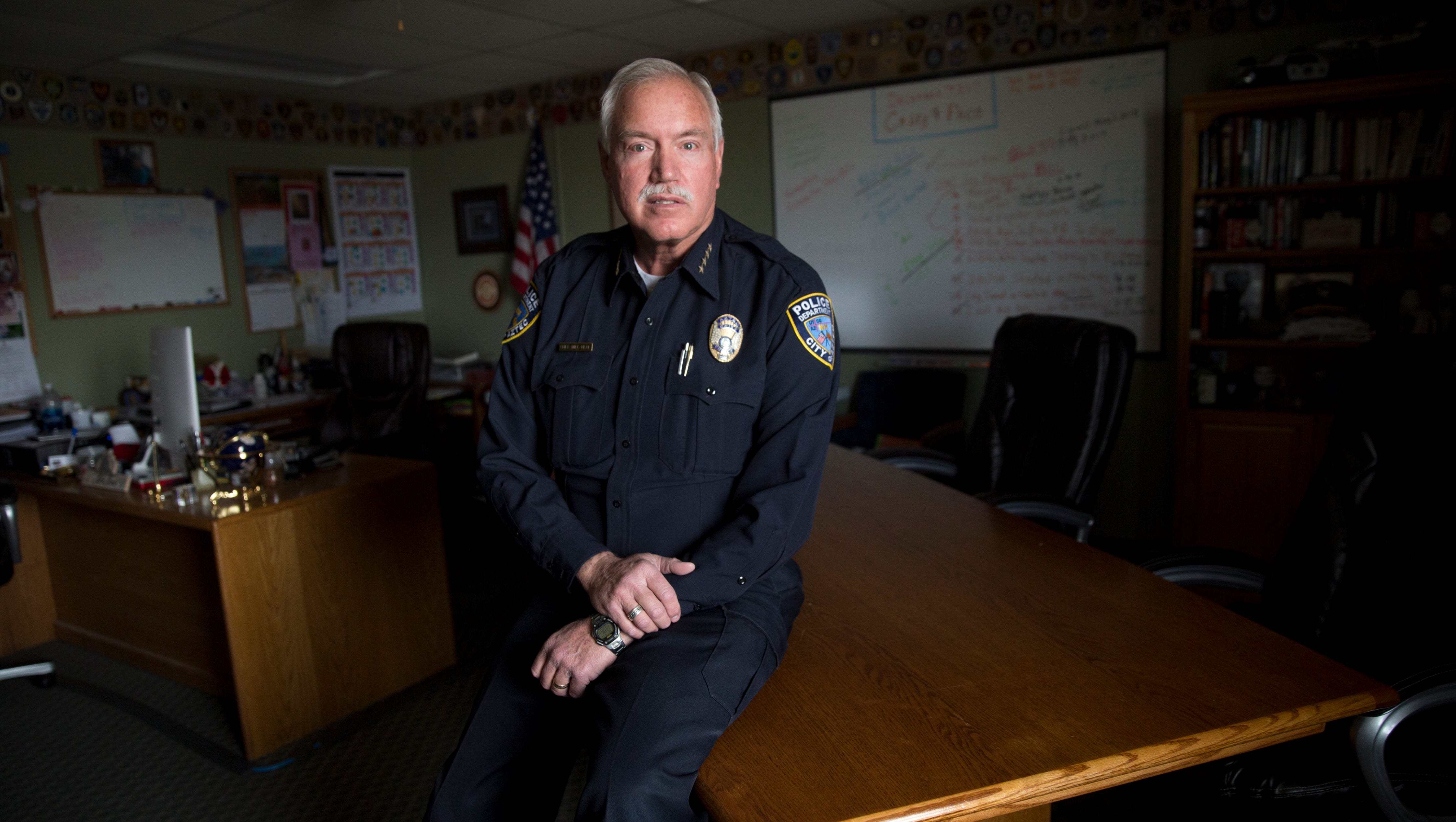 Aztec Police Chief Mike Heal has been speaking to state legislators about his experience with the Aztec High School shooting and advocating for more funds for school safety.