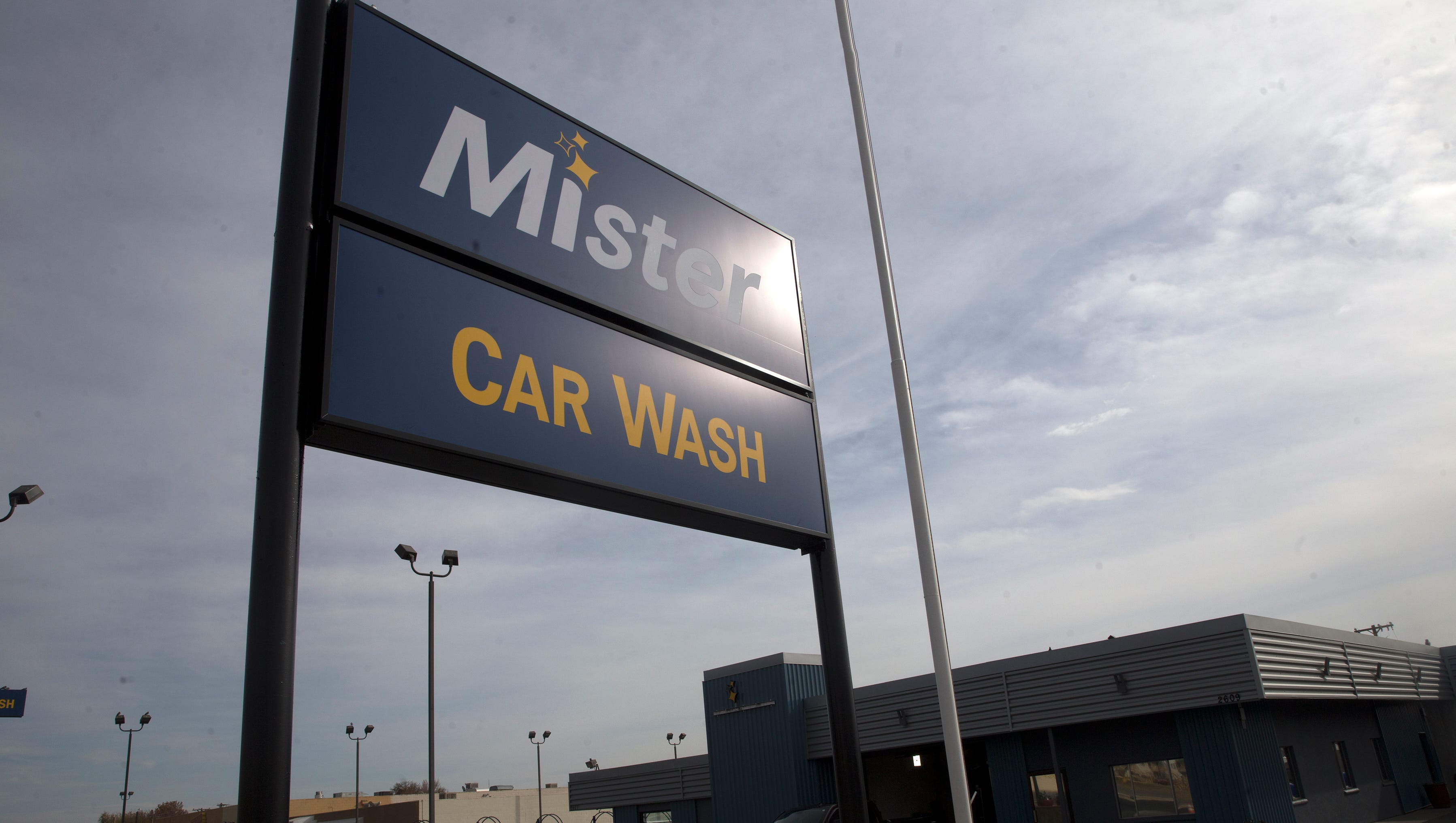 The former Octopus Car Wash at 2609 E. 20th St. in Farmington is now part of the Mister Car Wash chain.