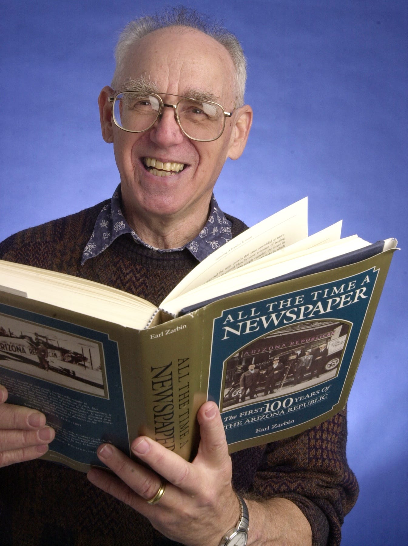 March 9, 2024: Earl Zarbin, a longtime reporter at the Arizona Daily Star in Tucson and a reporter and editor for The Arizona Republic, authored six books, including several that delved into key elements of Arizona water history. Zarbin also served as a part-time representative for the Central Arizona Water Conservation District. Zarbin was 95 .